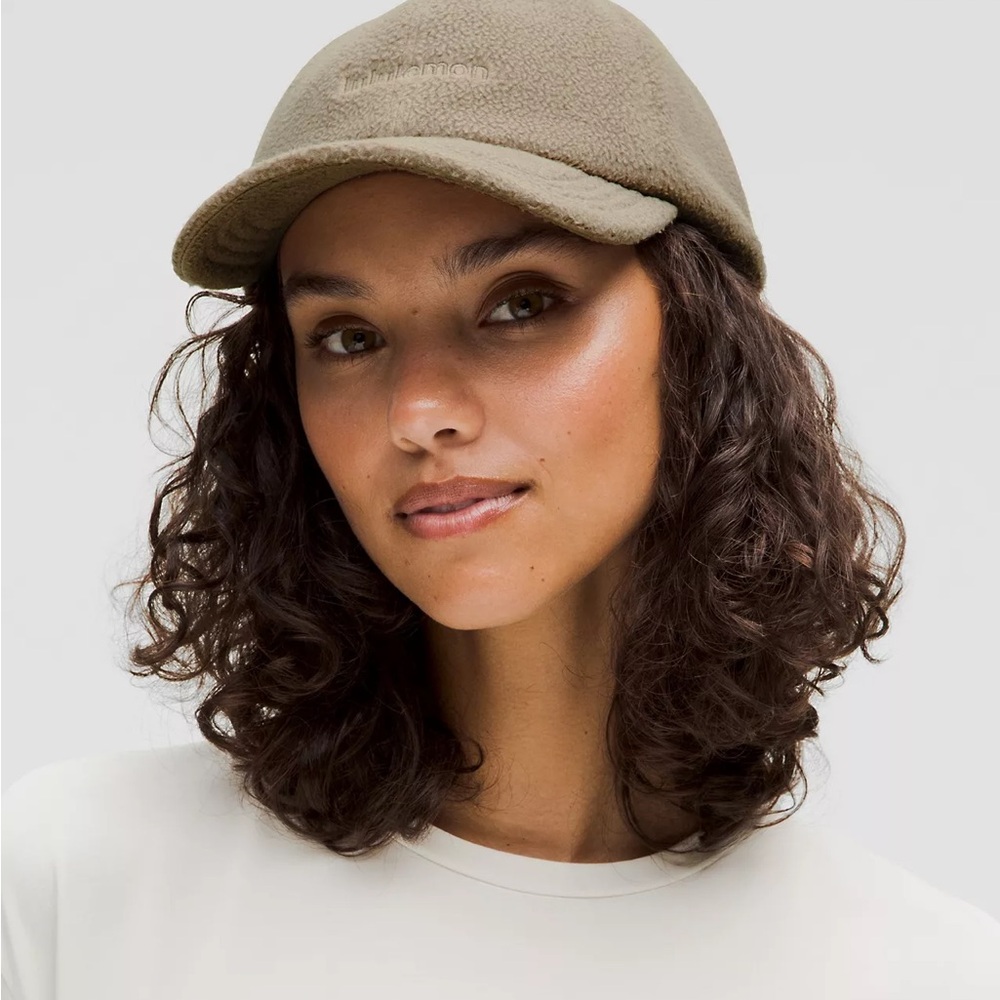 LULULEMON Women's Tan Fleece Cap